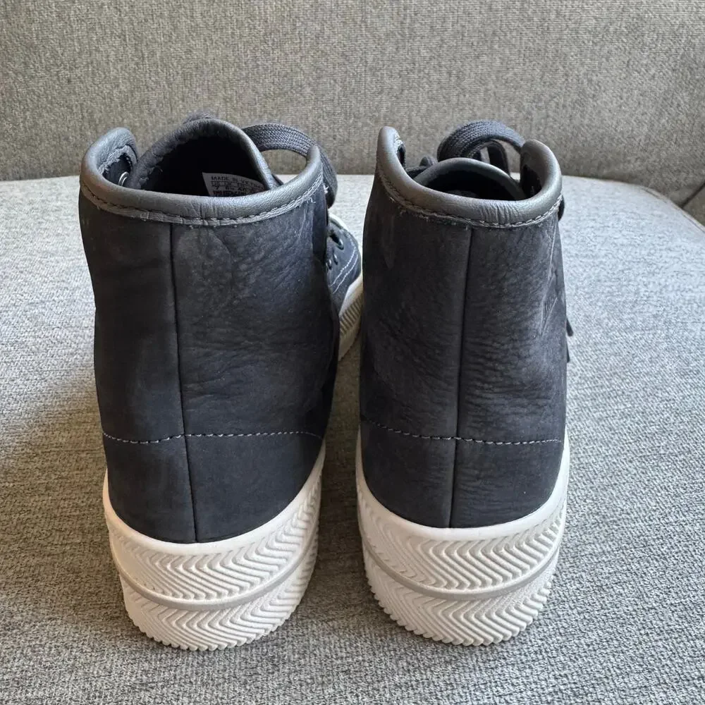 adidas Nizza 2 Leather Carbon Grey Sneakers Unisex Men's Sz 7